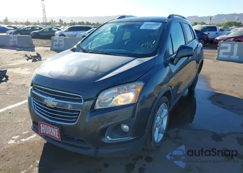 2016 Chevrolet Trax Ltz из США, поврежденный, VIN 3GNCJMSB7GL171915